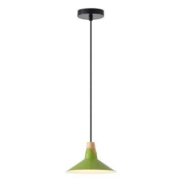 Lustra ar auklu 1xE27/15W/230V zaļa