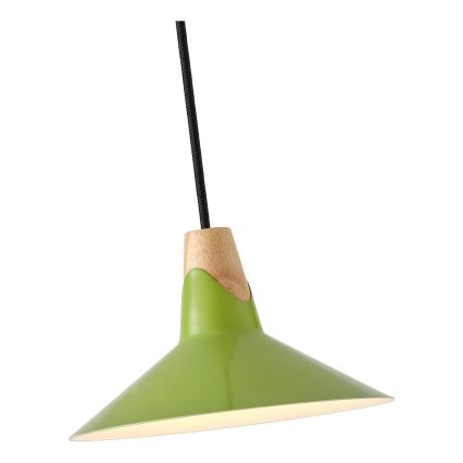 Lustra ar auklu 1xE27/15W/230V zaļa