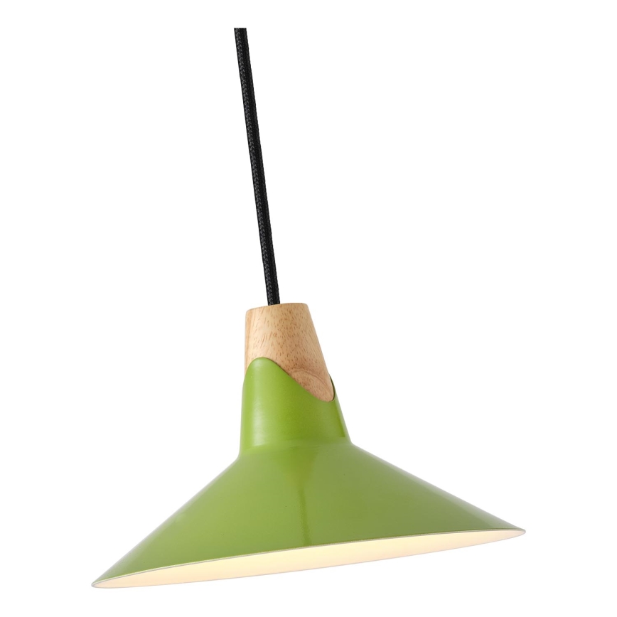 Lustra ar auklu 1xE27/15W/230V zaļa