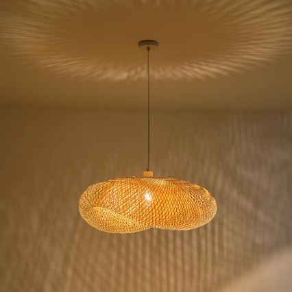 Lustra ar auklu 1xE27/40W/230V bambusa