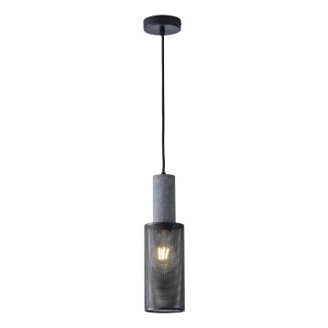 Lustra ar auklu 1xE27/40W/230V melna