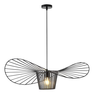 Lustra ar auklu 1xE27/40W/230V melna