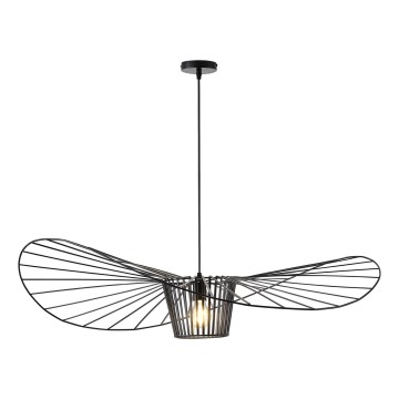 Lustra ar auklu 1xE27/40W/230V melna