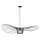 Lustra ar auklu 1xE27/40W/230V melna