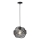 Lustra ar auklu 1xE27/40W/230V melna