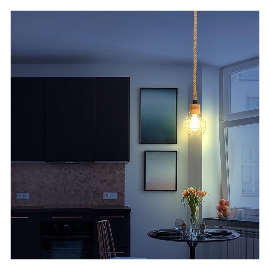 Lustra ar auklu 1xE27/60W/230V d. 15 cm