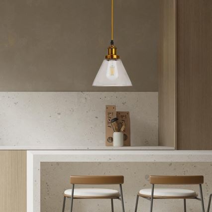 Lustra ar auklu 1xE27/60W/230V d. 18,5 cm