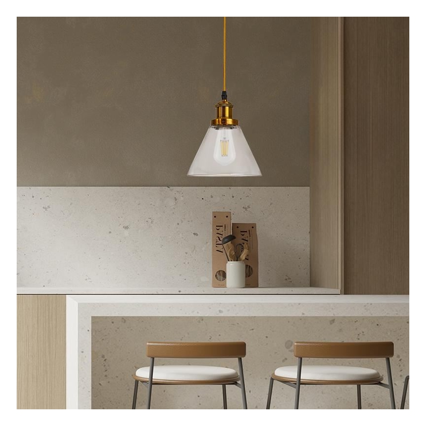 Lustra ar auklu 1xE27/60W/230V d. 18,5 cm