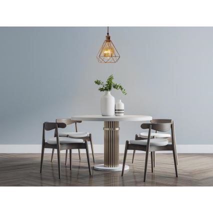Lustra ar auklu 1xE27/60W/230V d. 22 cm varš