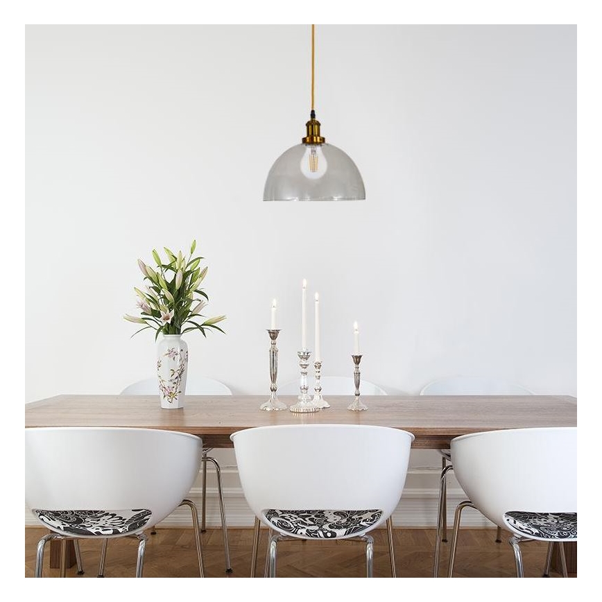 Lustra ar auklu 1xE27/60W/230V d. 30 cm