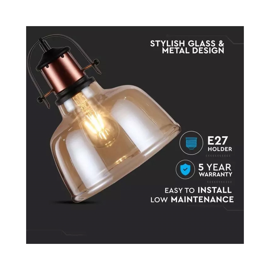 Lustra ar auklu 1xE27/60W/230V