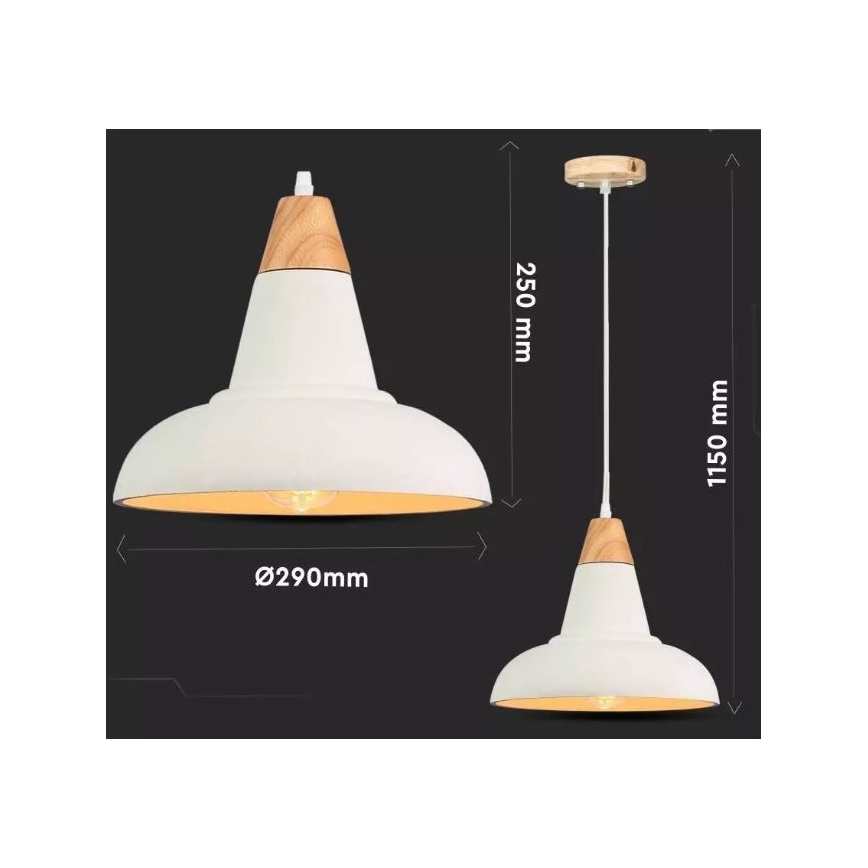 Lustra ar auklu 1xE27/60W/230V