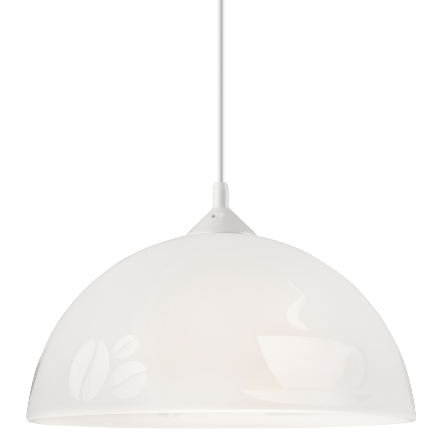 Lustra ar auklu 1xE27/60W/230V KAFIJA