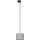 Lustra ar auklu 3 fāžu sliežu sistēmai TRACER 1xE27/15W/230V d. 20 cm melna/pelēka