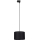 Lustra ar auklu 3 fāžu sliežu sistēmai TRACER 1xE27/15W/230V d. 30 cm melna