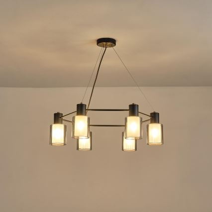 Lustra ar auklu 6xE14/15W/230V