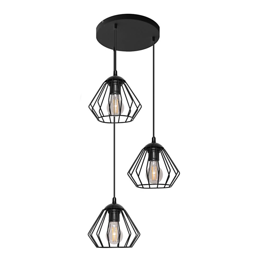 Lustra ar auklu AGAT 3xE27/15W/230V