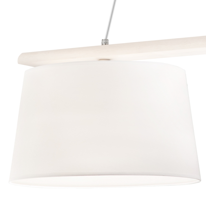 Lustra ar auklu AIDA 2xE27/60W/230V ozols