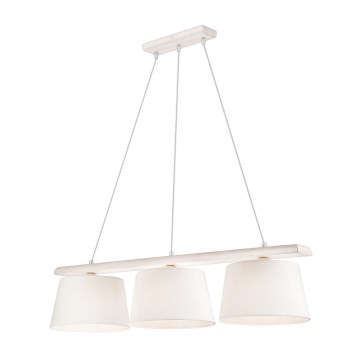 Lustra ar auklu AIDA 3xE27/60W/230V ozols