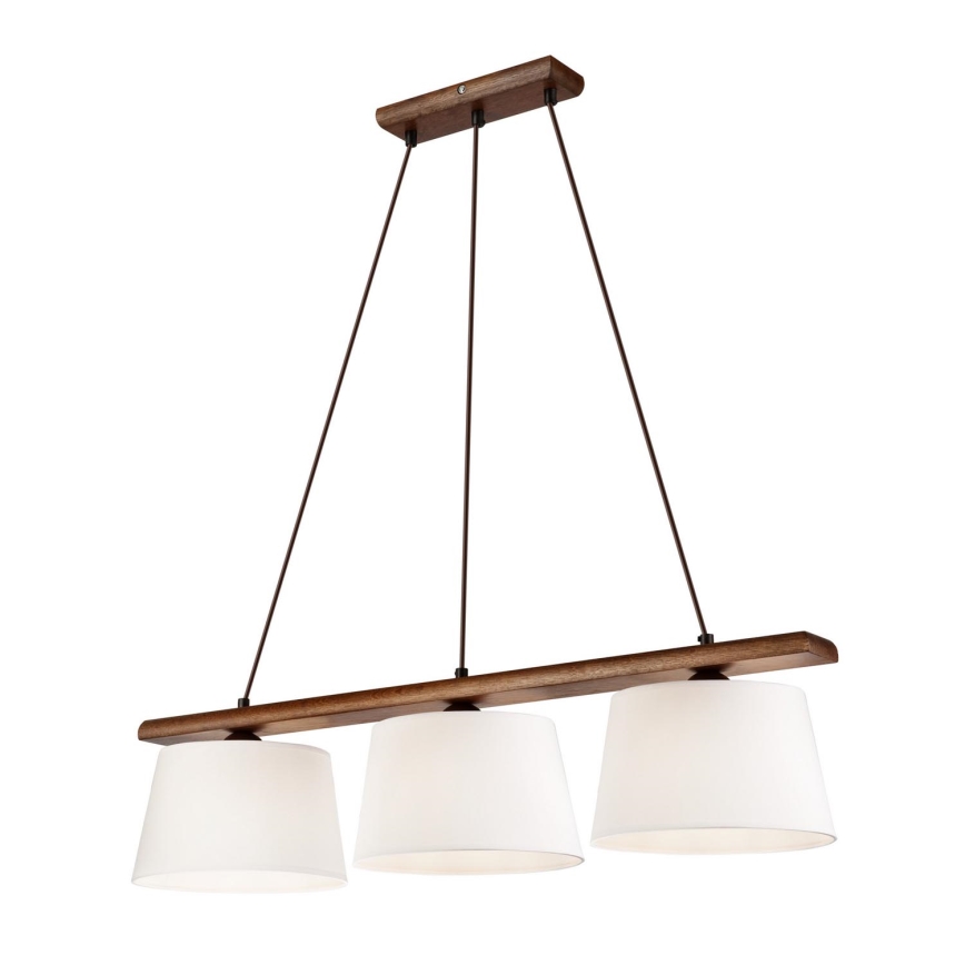 Lustra ar auklu AIDA 3xE27/60W/230V rieksts