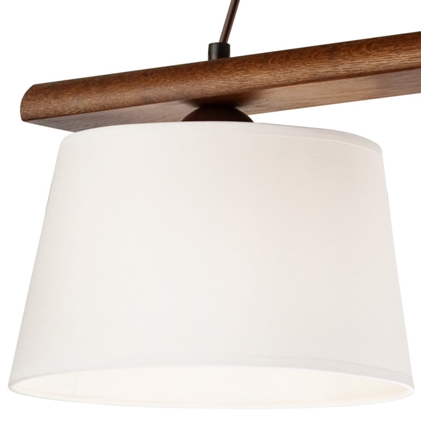 Lustra ar auklu AIDA 3xE27/60W/230V rieksts