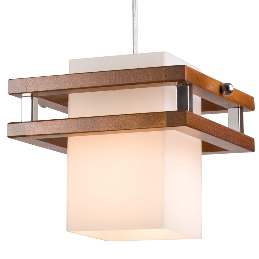 Lustra ar auklu ALAN 1xE27/60W/230V dižskābardis