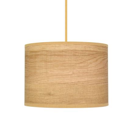 Lustra ar auklu ALBA 1xE27/15W/230V d. 20 cm brūna