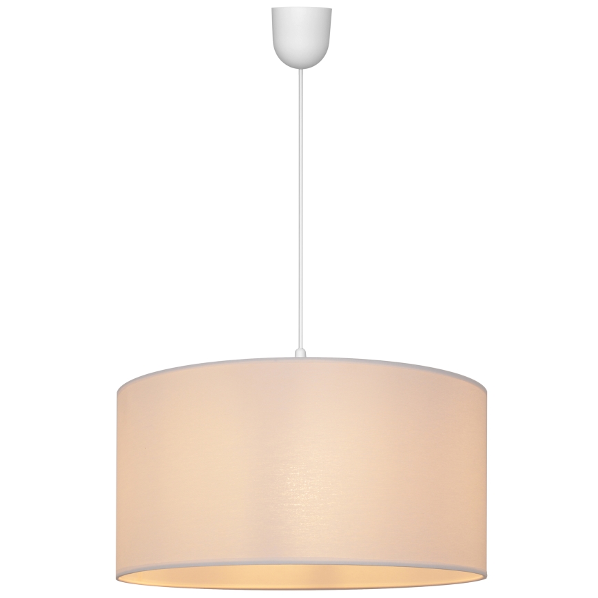 Lustra ar auklu ALBA 1xE27/15W/230V d. 40 cm balta
