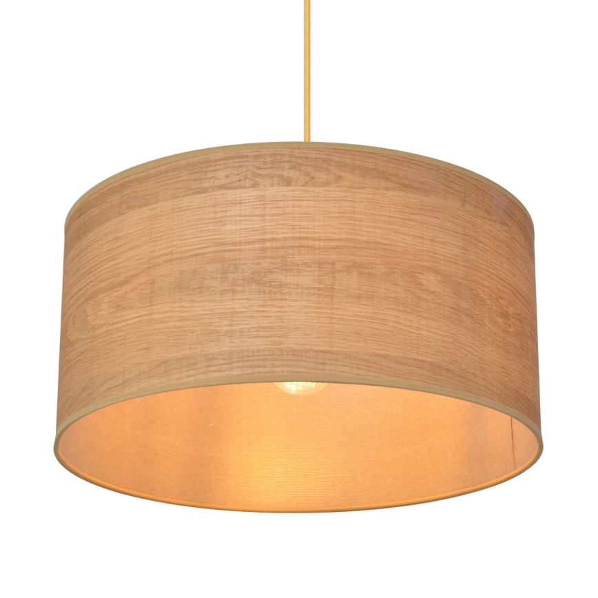 Lustra ar auklu ALBA 1xE27/15W/230V d. 40 cm brūna