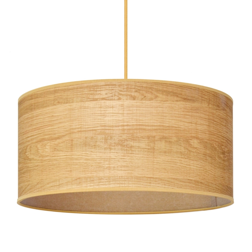 Lustra ar auklu ALBA 1xE27/15W/230V d. 40 cm brūna