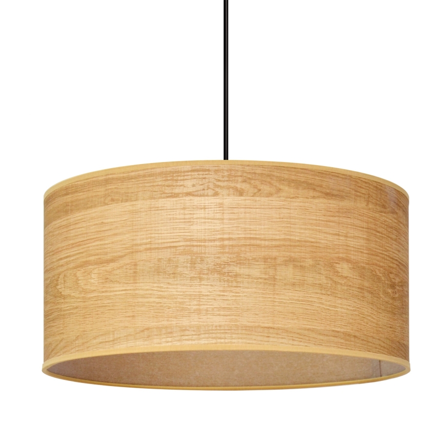 Lustra ar auklu ALBA 1xE27/15W/230V d. 40 cm brūna/melna