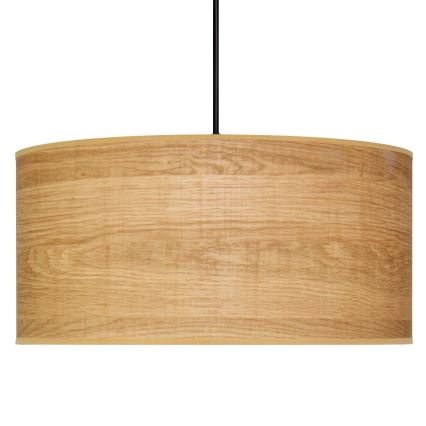 Lustra ar auklu ALBA 1xE27/15W/230V d. 40 cm brūna/melna