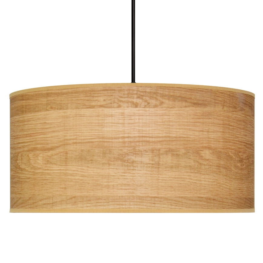 Lustra ar auklu ALBA 1xE27/15W/230V d. 40 cm brūna/melna