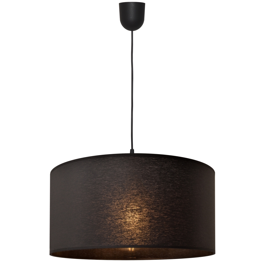 Lustra ar auklu ALBA 1xE27/15W/230V d. 40 cm melna