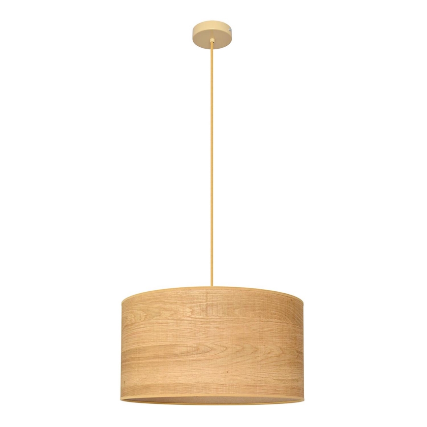 Lustra ar auklu ALBA 1xE27/15W/230V d. 45 cm brūna