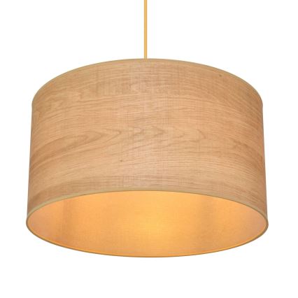 Lustra ar auklu ALBA 1xE27/15W/230V d. 45 cm brūna