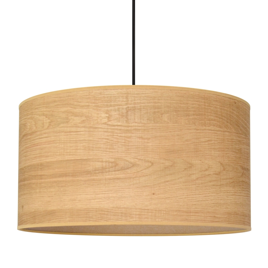 Lustra ar auklu ALBA 1xE27/15W/230V d. 45 cm brūna/melna