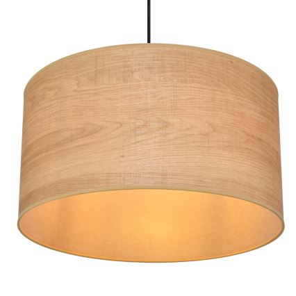 Lustra ar auklu ALBA 1xE27/15W/230V d. 45 cm brūna/melna