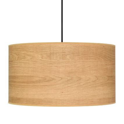 Lustra ar auklu ALBA 1xE27/15W/230V d. 45 cm brūna/melna