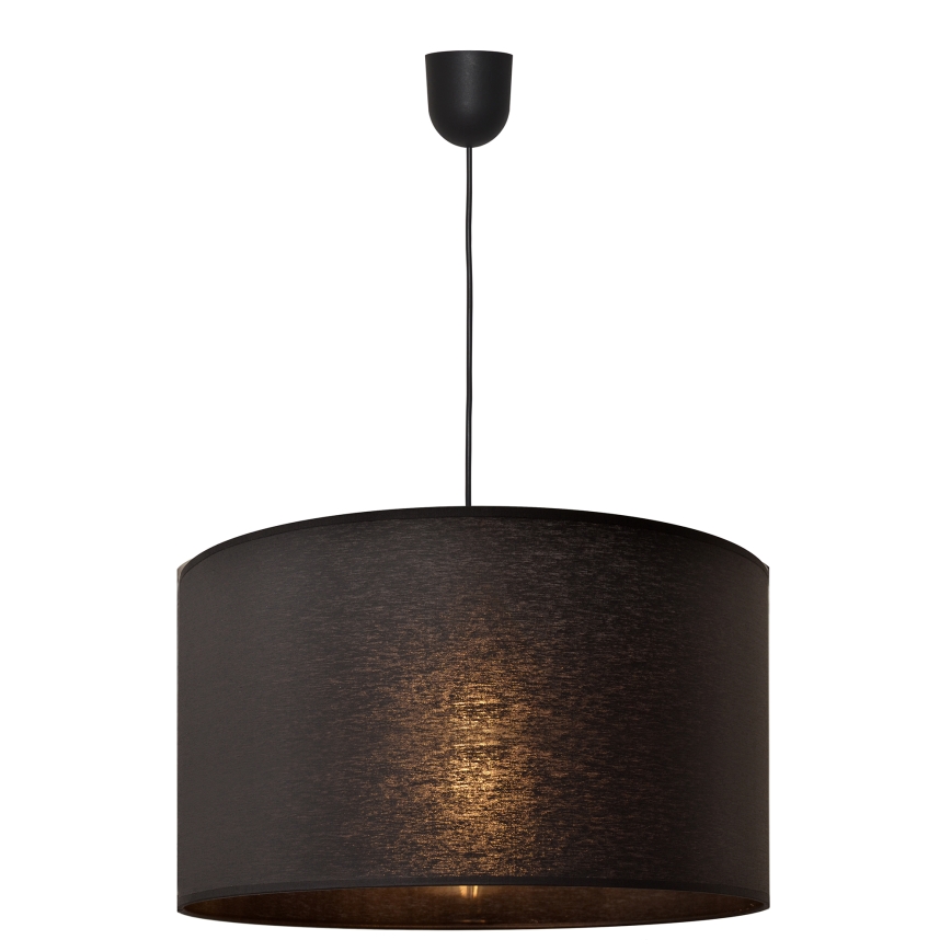 Lustra ar auklu ALBA 1xE27/15W/230V d. 45 cm melna