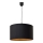 Lustra ar auklu ALBA 1xE27/15W/230V d. 45 cm melna/zelta