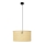 Lustra ar auklu ALBA 1xE27/15W/230V d. 45 cm rotanga/melna