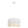 Lustra ar auklu ALDO 1xE27/60W/230V d. 40 cm balta