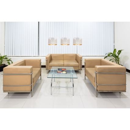 Lustra ar auklu ALDO 3xE27/60W/230V balta
