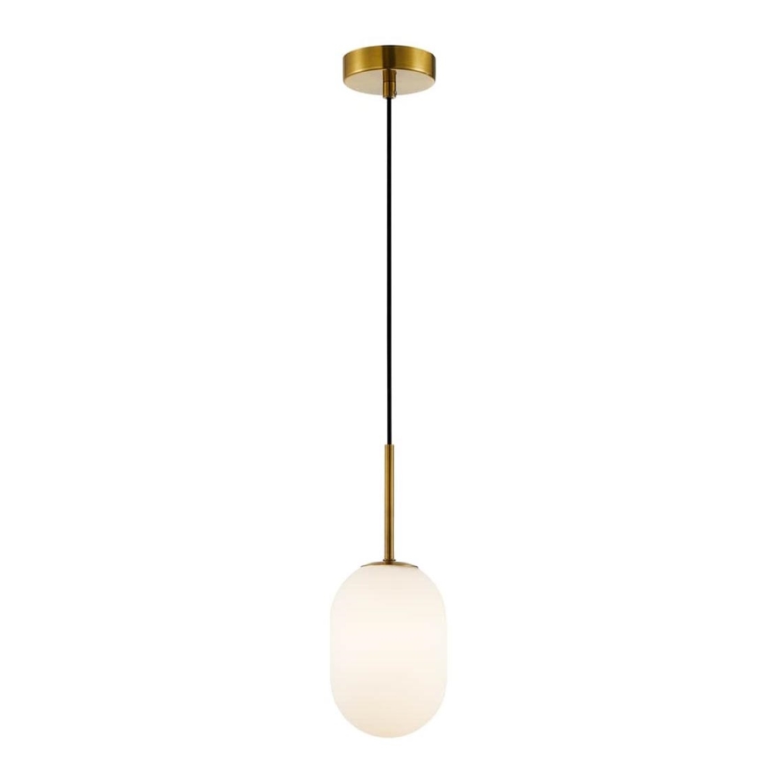 Lustra ar auklu ALIAS 1xG9/8W/230V d. 12 cm zelta