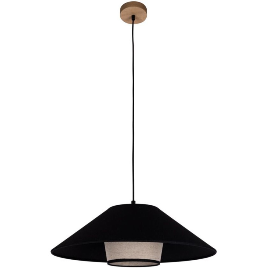 Lustra ar auklu AMIGO 1xE27/60W/230V ozols