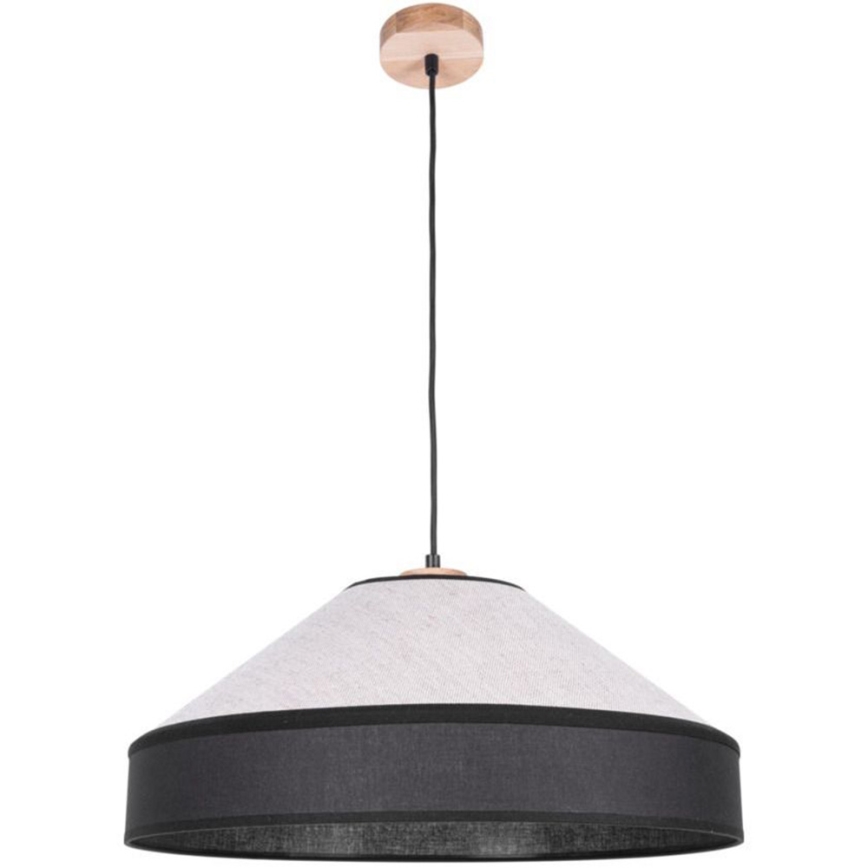 Lustra ar auklu AMIGO 1xE27/60W/230V ozols