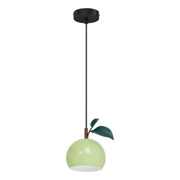 Lustra ar auklu APPLE 1xE27/15W/230V zaļa