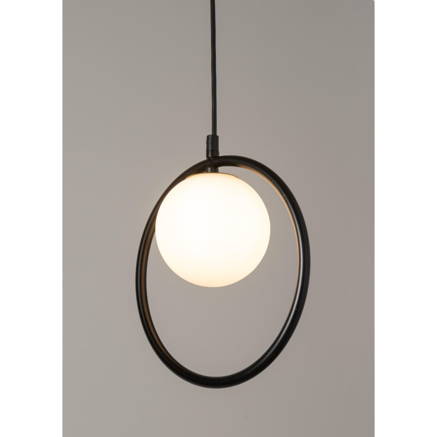 Lustra ar auklu AQUA 1xG9/12W/230V melna