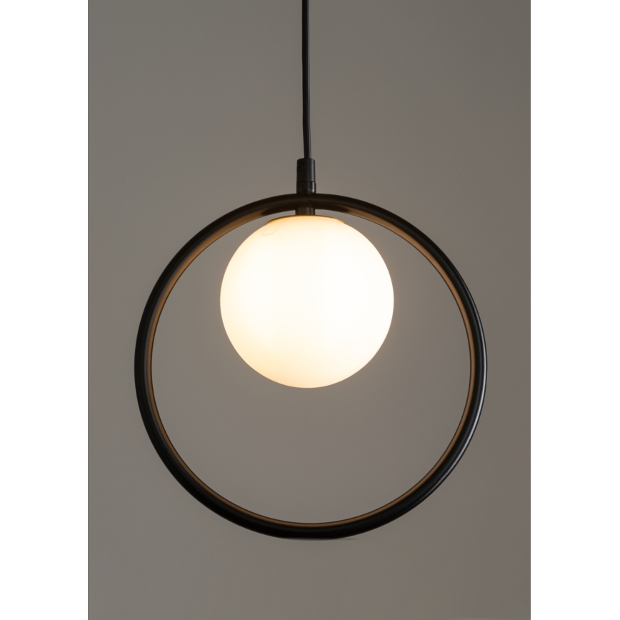 Lustra ar auklu AQUA 1xG9/12W/230V melna